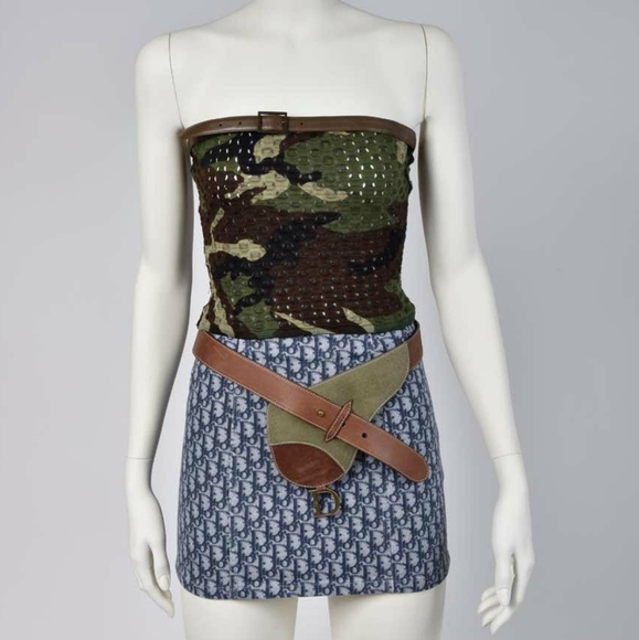 🧸SOLD DIOR CALF LEATHER SADDLE BELT🧸 - Picture 10 of 10